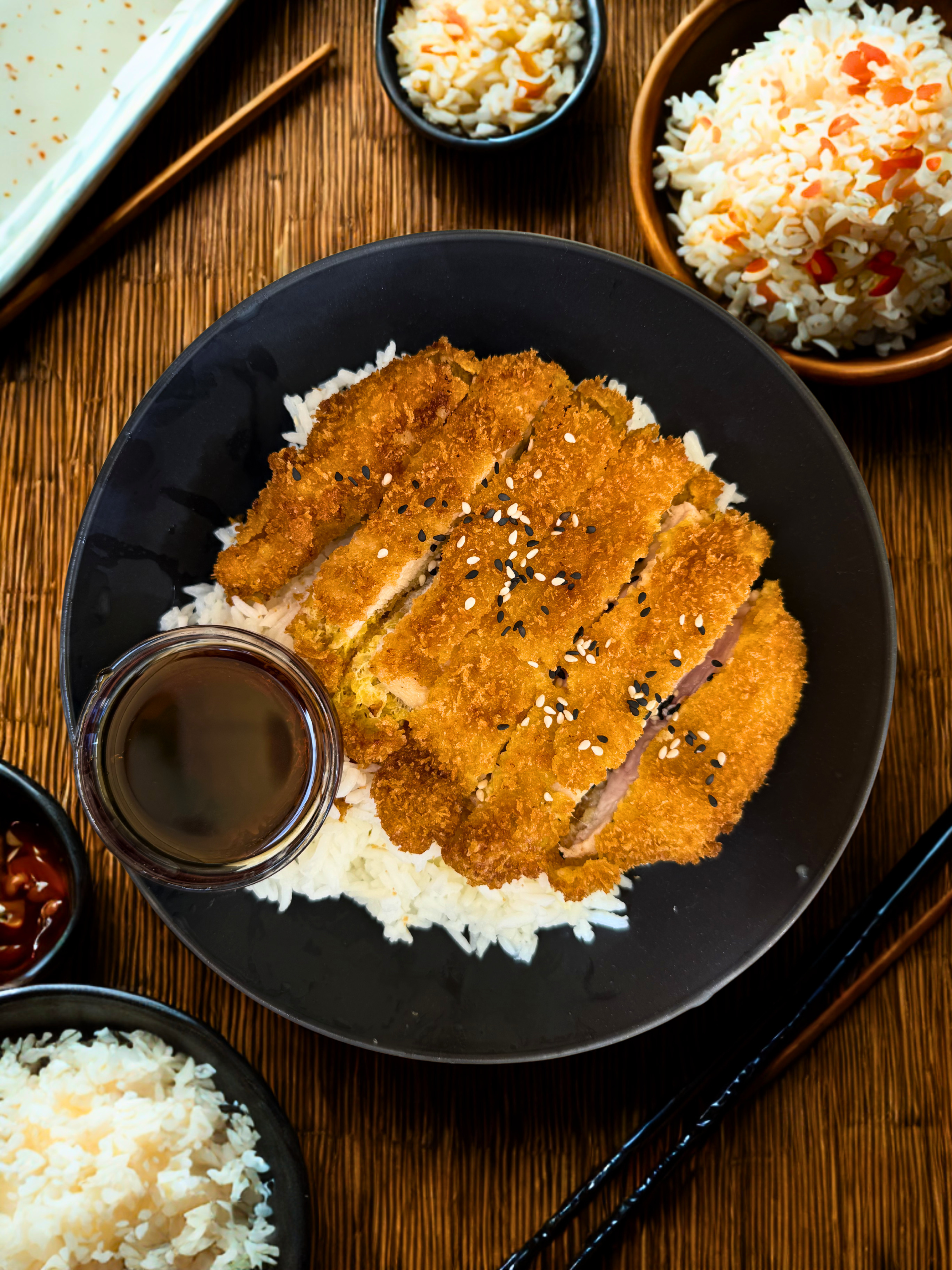 Donburi poulet katsu